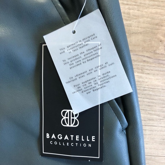 Bagatelle Faux Leather Shorts - Picture 5 of 5